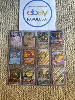 ME Phantasmal Flames Illustration Rare Full Art Card Lot 12 Cards Pokemon TCG - Image 3