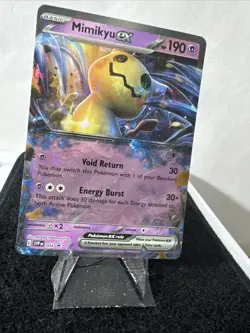 Mimikyu ex SVP 004 Black Star Promo Scarlet And Violet Pokemon Card - Image 3