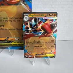 MEP 012 Mega Lucario EX Promo + Jumbo Card Pokemon TCG NM condition! - Image 3