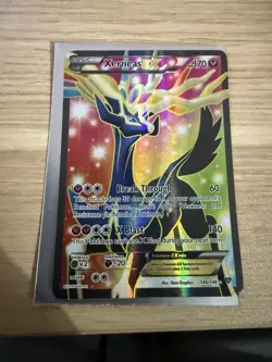 Pokemon Xerneas EX Full Art Holo Ultra Rare 146/146 XY Card Pokemon TCG - Image 1
