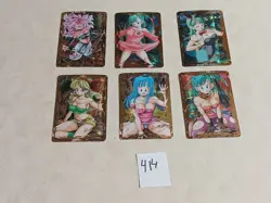 6SEXY WAIFU DRAGON BALL Z ACG HOLOFOIL Cards - Image 1