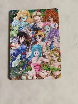6SEXY WAIFU DRAGON BALL Z ACG HOLOFOIL Cards - Image 5