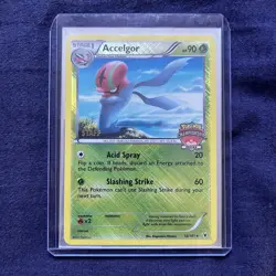 Accelgor 12/101 Pokemon TCG 2011 City Championships STAFF CARD Noble Victories - Image 4