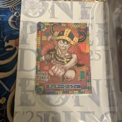 Sealed Premium Card Collection ONE PIECE DAY 25 Luffy Elbaph Promo One piece/A2 - Image 2