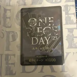 Sealed Premium Card Collection ONE PIECE DAY 25 Luffy Elbaph Promo One piece/A2 - Image 3