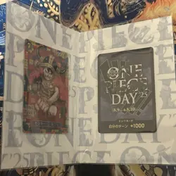 Sealed Premium Card Collection ONE PIECE DAY 25 Luffy Elbaph Promo One piece/A2 - Image 4