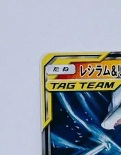 Reshiram & Charizard GX 016/173 SM12A Tag Team All Stars Japanese Pokemon Card - Image 3
