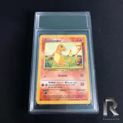 Frosted Empty Trading Card Case/Slab Pokemon PSA Grading Slab - Image 1