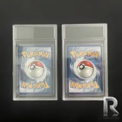 Pack of 2 Frosted Empty Trading Card Case/Slab Pokemon PSA Grading Slab - Image 2