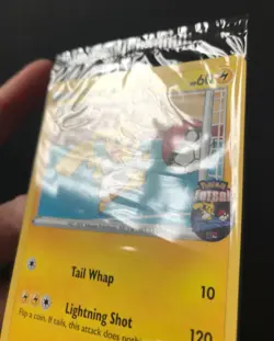 Pikachu on the Ball Futsal 001/005 Pokemon Card UK Exclusive 2020 PROMO NEW - Image 4