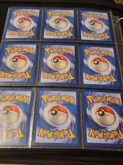 Huge Pokemon Collection Binder Vintage Modern Lot of Cards Holos Rares WoTC Etc - Image 2