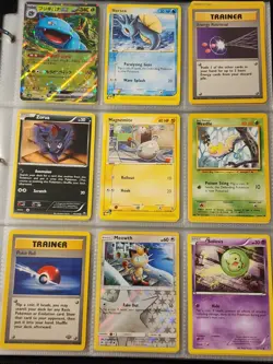 Huge Pokemon Collection Binder Vintage Modern Lot of Cards Holos Rares WoTC Etc - Image 5