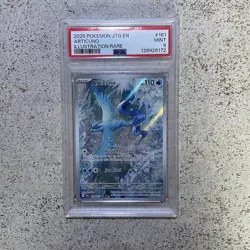 Articuno 161/159 Illustration Rare Journey Together Pokemon Card PSA 9 MINT - Image 1