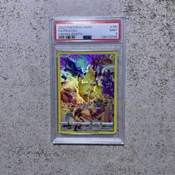 Pikachu 160/159 Full Art Crown Zenith Pokemon Card PSA 9 MINT - Image 1