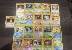Pokemon Vintage/GYM Challenge Cards Lot Of 27 Misty/Sabrina/Giovanni/Brock - Image 1