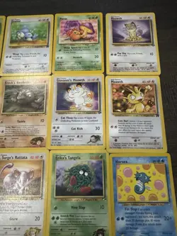 Pokemon Vintage/GYM Challenge Cards Lot Of 27 Misty/Sabrina/Giovanni/Brock - Image 2