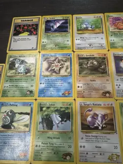 Pokemon Vintage/GYM Challenge Cards Lot Of 27 Misty/Sabrina/Giovanni/Brock - Image 3
