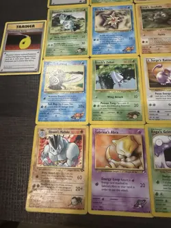 Pokemon Vintage/GYM Challenge Cards Lot Of 27 Misty/Sabrina/Giovanni/Brock - Image 5