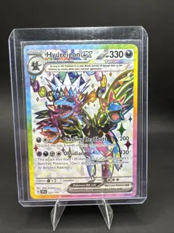 Pokemon TCG Hydreigon EX 223/191 S&V Surging Sparks Ultra Rare Holo Card - Image 1