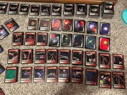 Wing Commander TCG CCG Mag Force 7 Origin Lot Of 1,300 Cards Collection Blair - Image 4