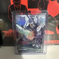 Gundam X GD02-056 R+ Gundam Card Game Tournament Winner Promo English NM ￼ - Image 1