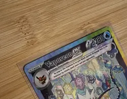 Pokemon TCG Vaporeon EX Prismatic Evolutions Special Illustration Card 149/131 - Image 2