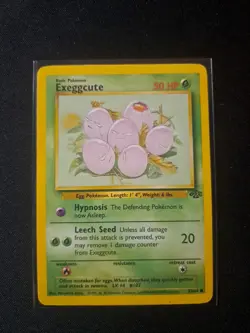 Pokemon TCG Jungle Set Exeggcute Common Card 52/64 - Image 1