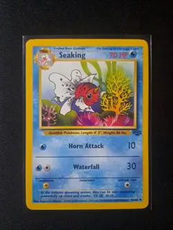Pokemon TCG Jungle Set Seaking Uncommon Card 46/64 - Image 1