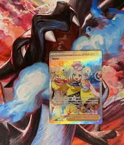 Pokemon TCG Iono Holo Card 269/193 Sv02: Paldea Evolved - Image 1