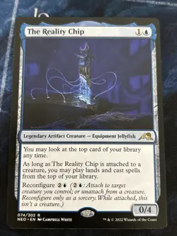 The Reality Chip Kamigawa: Neon Dynasty Regular NM-M Unplayed MTG 074/302 - Image 1