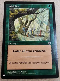 Mobilize - The List Reprints Regular - Mtg - Image 1