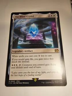 The Wind Crystal Final Fantasy Regular MTG NM R 0043 NON-Foil - Image 1