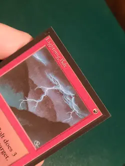 MTG Collector's Edition - Lightning Bolt - NM/NM+ - Not Tournament Legal - Image 2