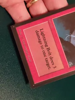 MTG Collector's Edition - Lightning Bolt - NM/NM+ - Not Tournament Legal - Image 3