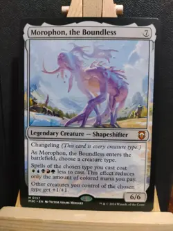 Morophon, the Boundless - Modern Horizons 3 Commander - NM (See pics) MTG - Image 1