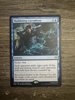 Magic the Gathering: Maddening Cacophony Zendikar Rising Sorcery - Image 1