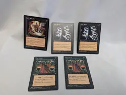(5) Lot Dark Ritual Magic The Gathering Mirage - Tempest - Ice Age - Image 1