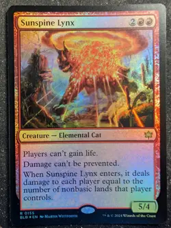 Sunspine Lynx - Foil - Bloomburrow (MTG) - Image 1