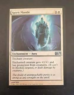 Spirit Mantle Core Set 2012 MTG Regular Lightly Played - Image 1