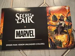 Secret Lair x Marvel's Spider-Man: Venom Unleashed (Colors) Foil Edition Sealed - Image 1