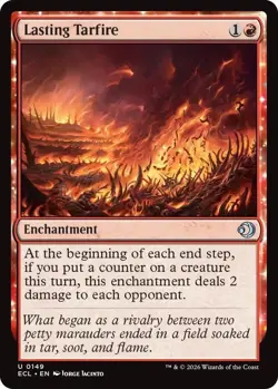 Lasting Tarfire (Foil) - 0149 - Lorwyn Eclipsed ECL - MTG - NM/M - Image 1