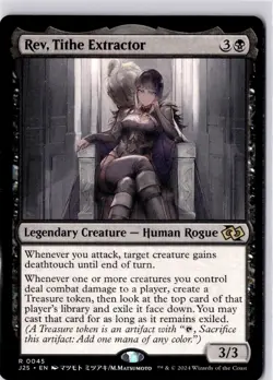 Rev, Tithe Extractor (Anime) Foundations Jumpstart Regular NM R 0045 - Image 1