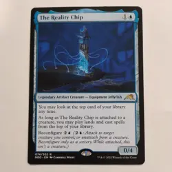 The Reality Chip - Kamigawa: Neon Dynasty - (074/302) - MtG - Image 1