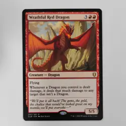 Wrathful Red Dragon - Commander Legends: Battle for Baldur's Gate (207/361) MtG - Image 1