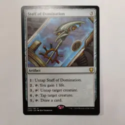 Staff of Domination - Commander Legends - (343/361) - MtG - Image 1