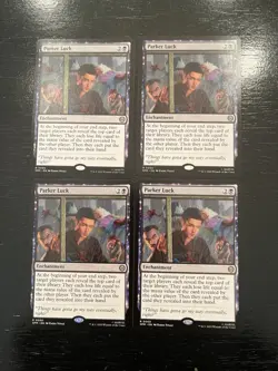Parker Luck X4X NM/M Marvel’s Spider-Man SPM Magic the Gathering MTG - Image 1