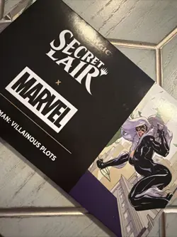Magic the Gathering MTG Secret Lair Spider-Man Villainous Plots (Non-Foil) - Image 1