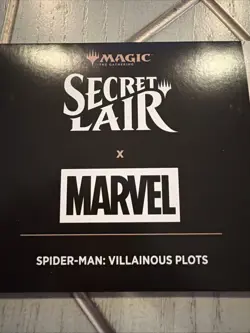 Magic the Gathering MTG Secret Lair Spider-Man Villainous Plots (Non-Foil) - Image 3
