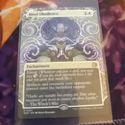 Blind Obedience Wilds of Eldraine: Enchanting Tales Regular - Image 1