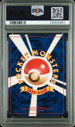1996 POKEMON JPN BASIC #6 CHARIZARD-HOLO PSA 9 - Image 2